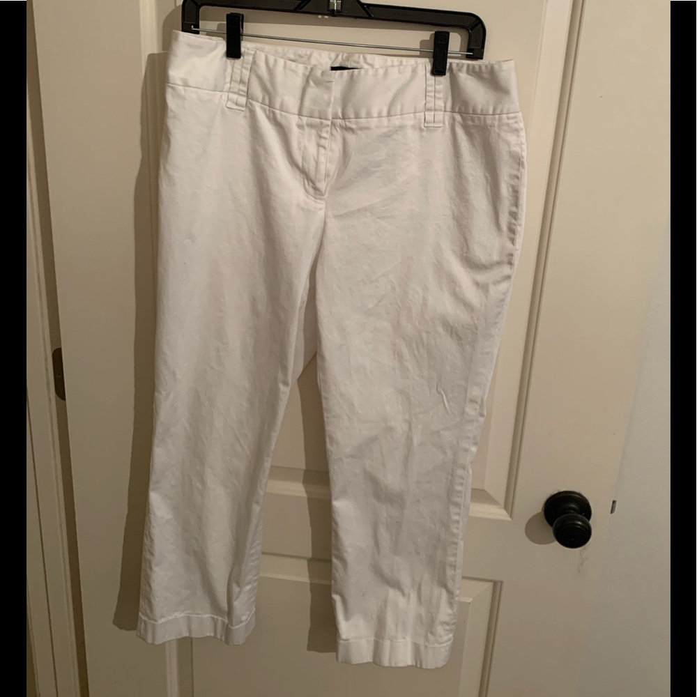 Josephine essentials, off white cropped pants
